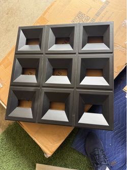 3d wall panels 23 1/2 x23 1/2 3 boxes 4 panels a box $150