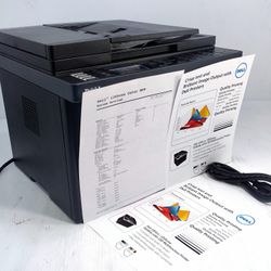 Dell 1355CNW Color Laser Printer Network Wireless Page Count 1053