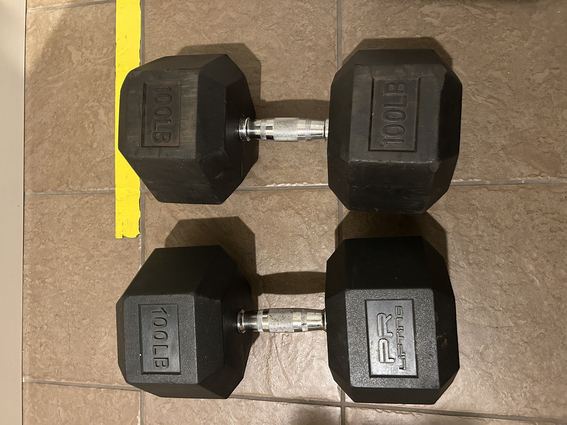 Pair 100# Dumbbells