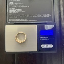 14K Gold Nugget Ring 
