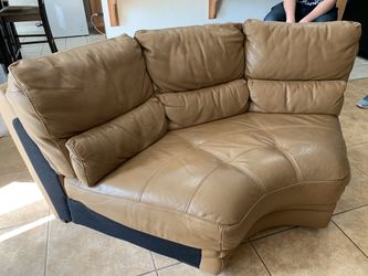 Leather sofa