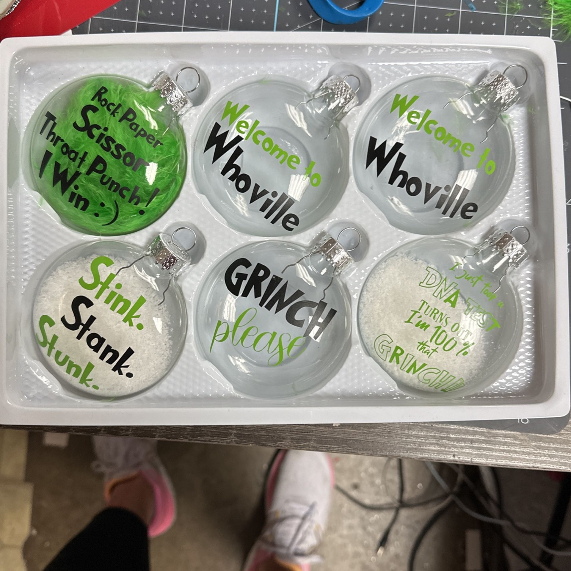 Grinch Ornaments
