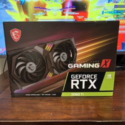 MSI Gaming X RTX 3060 Ti Graphics Card - Like New