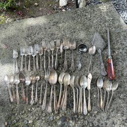 Antique Silverware