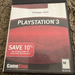 Prototype For PlayStation 3
