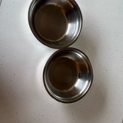Dog Bowls - Large - Steel