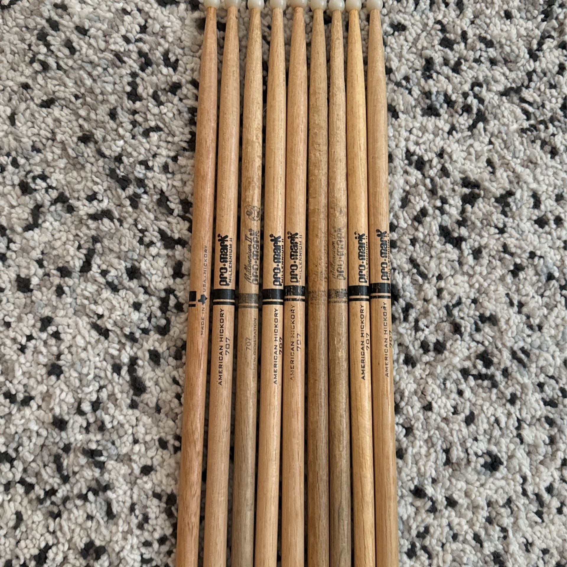 Pro Mark Drum Sticks 4-sets 707 Rock