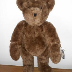 Vintage VERMONT 21" Teddy Bear Fully Jointed With Original Retail Tags