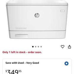HP Laserjet Printer M452dw Colored