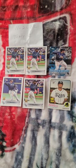 Wander Franco 6 Card Lot