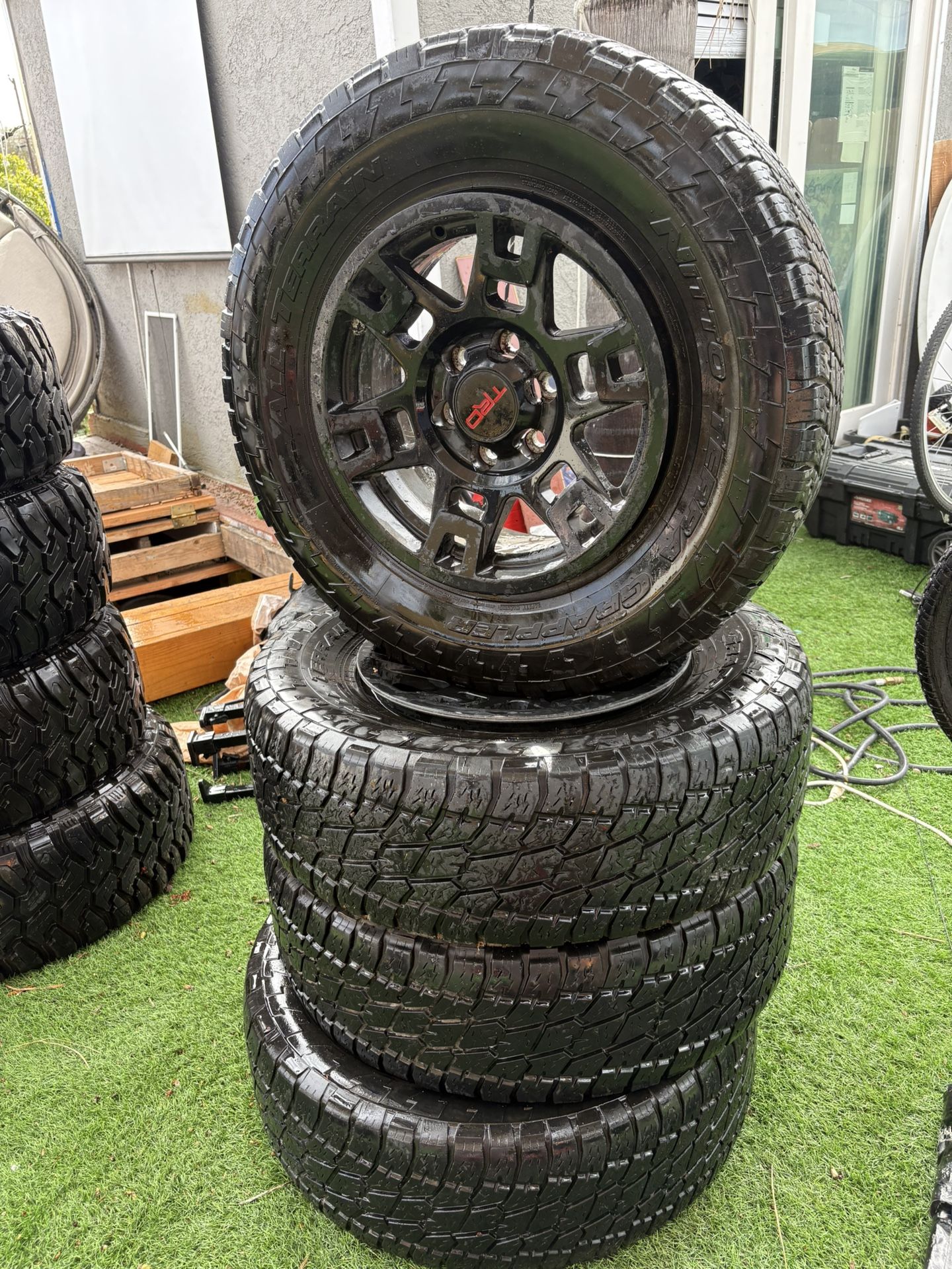 Trd Pro Riums Toyota TRD PRO Rims And Tires $700 for Sale in Chula Vista, CA - OfferUp