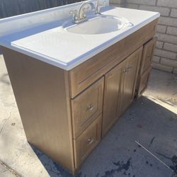 Bathroom Cabinet With Sink