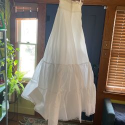 Bridal Hoop Petticoat (no Metal)wedding slip 28” W