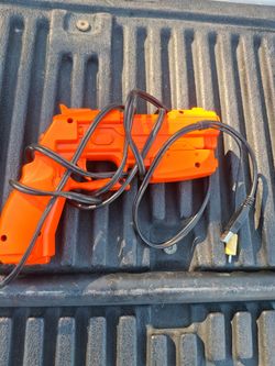 Orange Laser Tag Gun with Cable