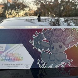 Pokémon Scarlet & Violet – Prismatic Evolutions Super-Premium Collection (Sealed)