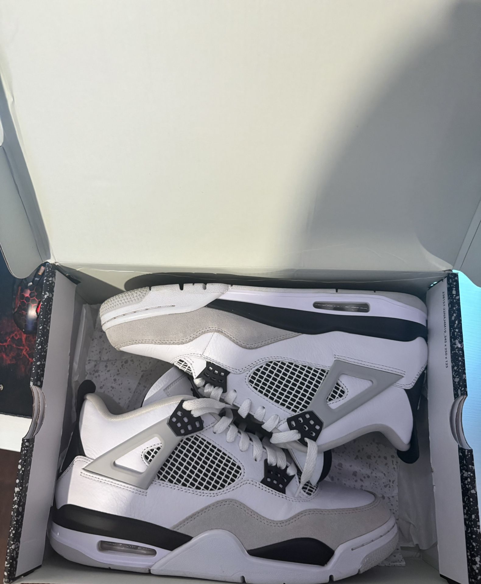 Jordan 4’s Military Black