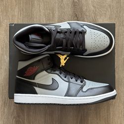 Nike Air Jordan 1 Mid Shadow Red 11