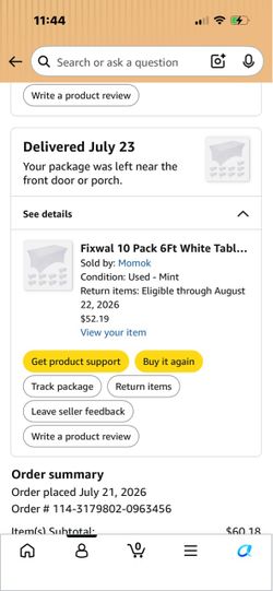 White Table Covers