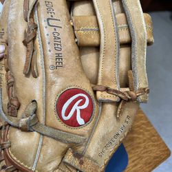 Rawlings Ozzie Smith, 0R513 Leather Baseball Glove For A Left Hand Good Conditiony