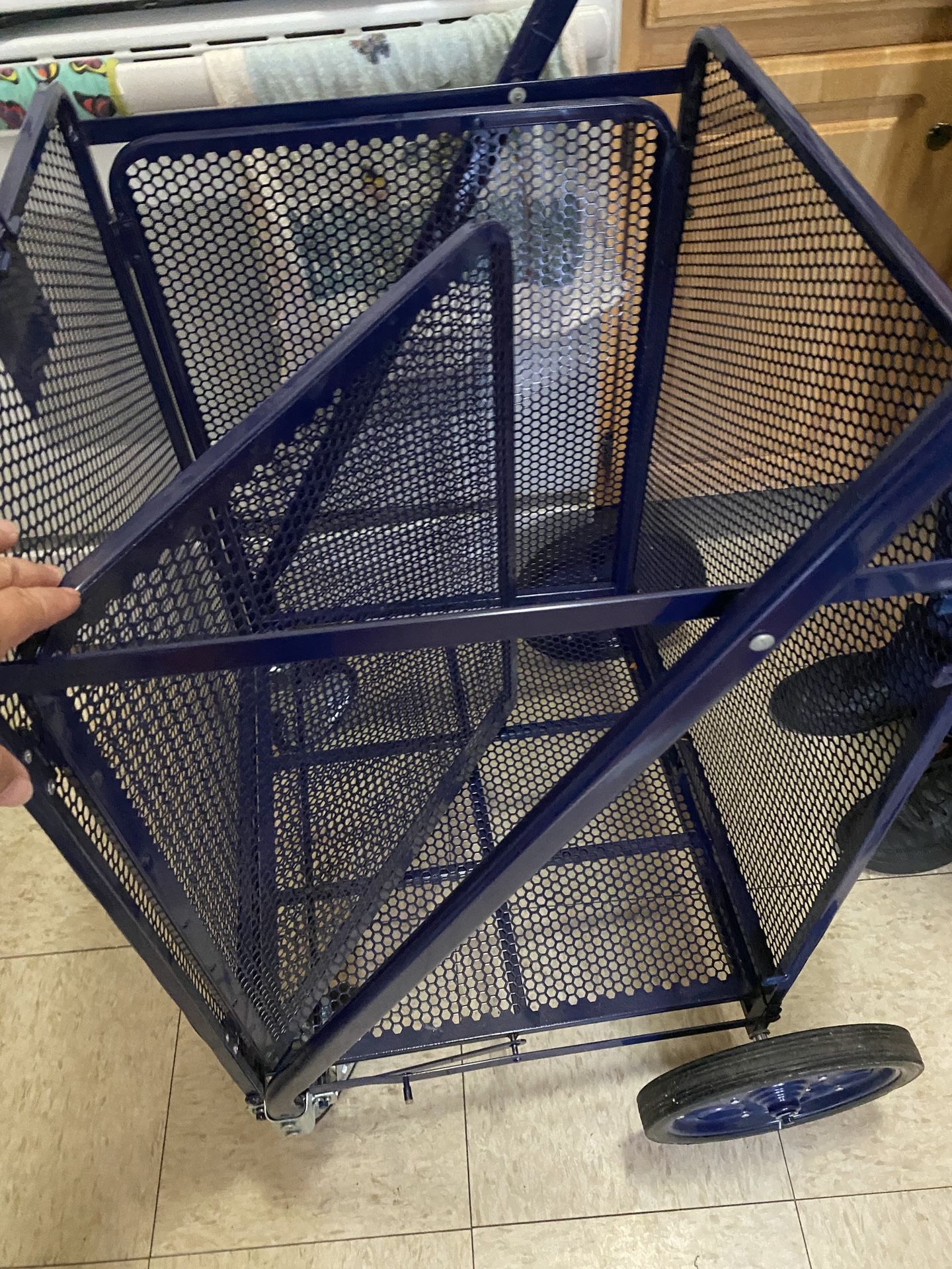 big power Food/laundry shopping cart heavy duty