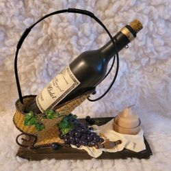 Yankee Candle Wine Bottle Hanging Tart Wax Warmer 2004 Tea Light Candle
