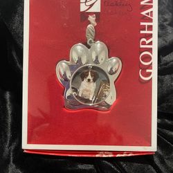 NIB Puppy’s Christmas Photo Hanger Ornament