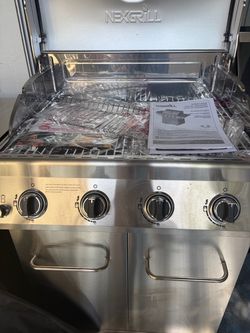 4 burner gas grill