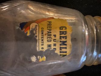Gremlin Glass Jar