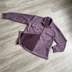 Forever 21 Suede Button Up