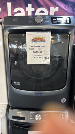 Maytag set electric dryer