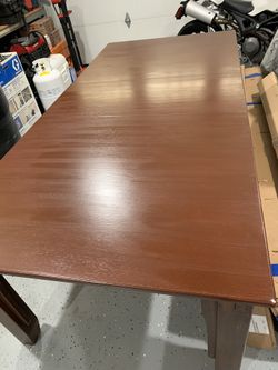 Wood table