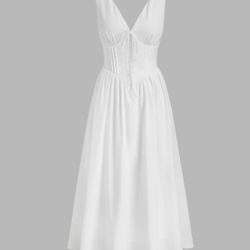 White Maxi Dress 