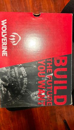 10.5 wolverine steel toe boots