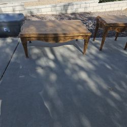 Coffee Table And Side Table