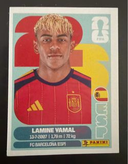 Lamine Yamal Panini Sticker