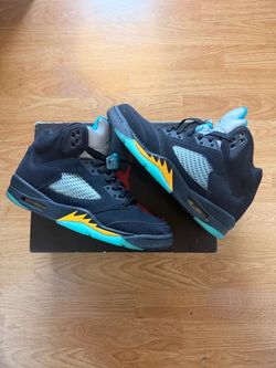Jordan 5 Aqua Size 10 Mens