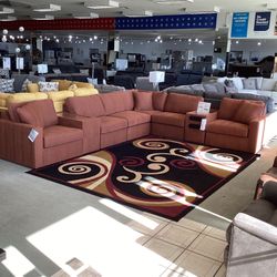 Modmax 8-Piece Sectional with Audio and Storage Consoles