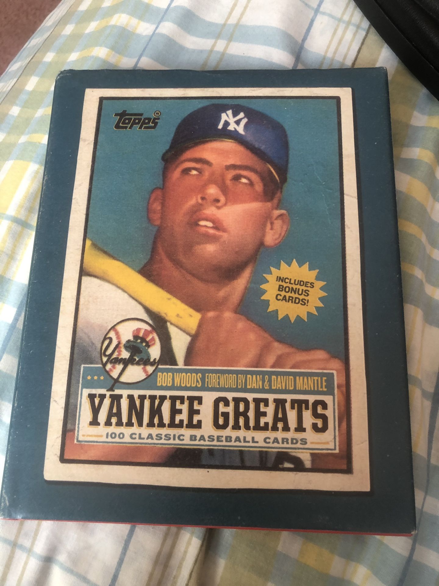 Topps Yankee greats 100 baseball cards
