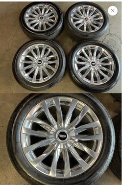 22” Cadillac Escalade OEM rims & tires