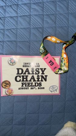 Daisy Chain Fields Festival Wristband