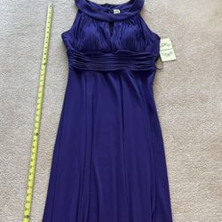 Dress Size 4, New, Never Worn, Padded Cup, Side Waist Up Zipper, 56” Long