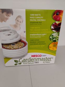 Nesco Gardenmaster 1000 Watt Digital Food Dehydrator