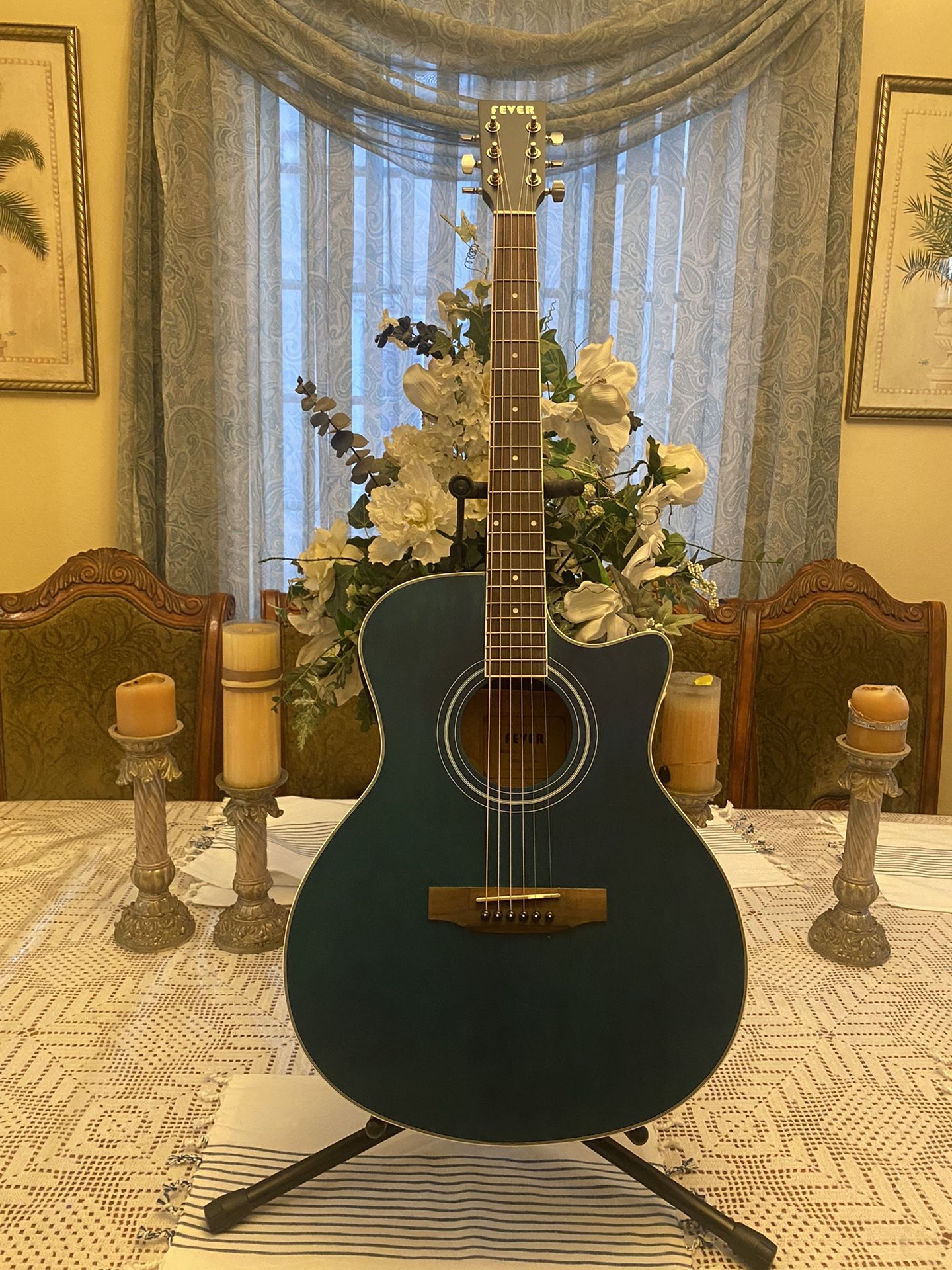 Fever Electric Acoustic Guitar 