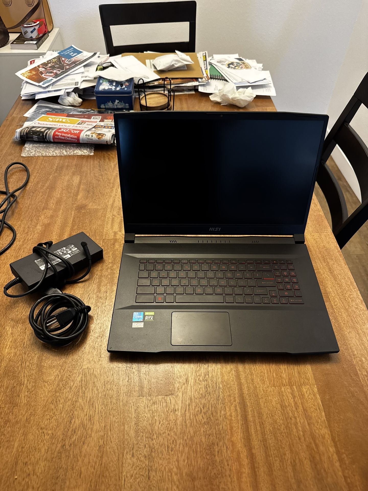 MSI Katana Laptop I7 3070ti