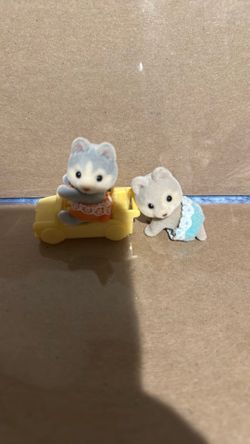 Calico critter - husky