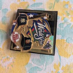1998 World Series Yankee Vs San Diego Collectors  Pin