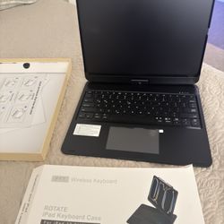 iPad Keyboard Case and Screen Protector 