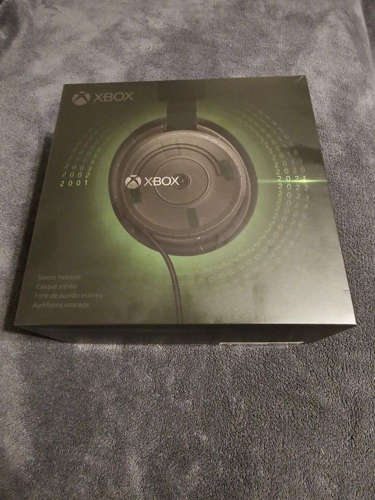 Xbox Stereo Headset 20th Anniversary