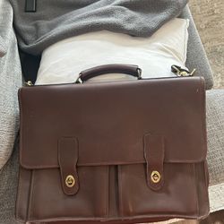 Vintage Leather Briefcase