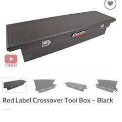 Dee Zee Red Label Crossover Tool Box – Black